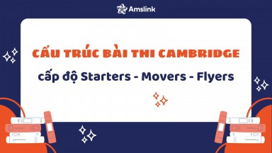 TỔNG HỢP CẤU TRÚC BÀI THI CAMBRIDGE CẤP ĐỘ STARTERS, MOVERS, FLYERS